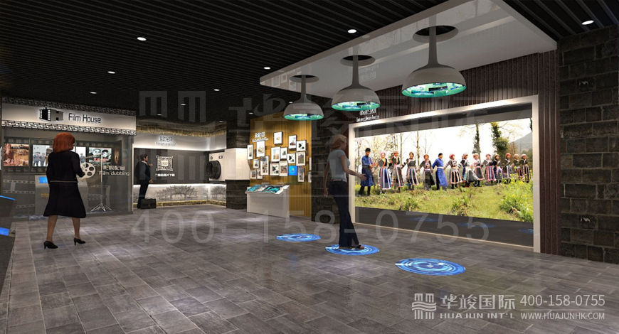 數(shù)字化博物館展廳