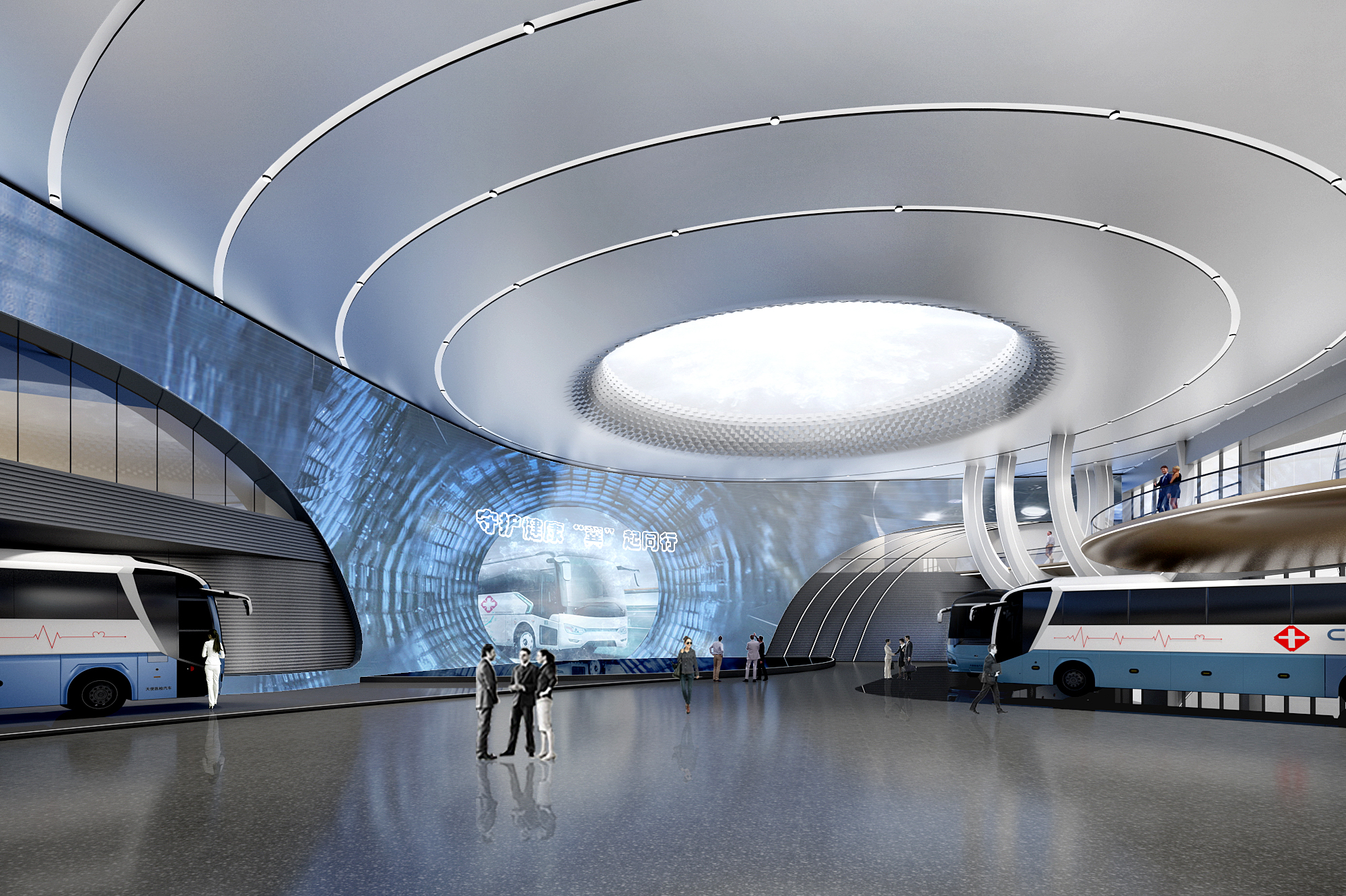 醫療孵化中心展廳設計